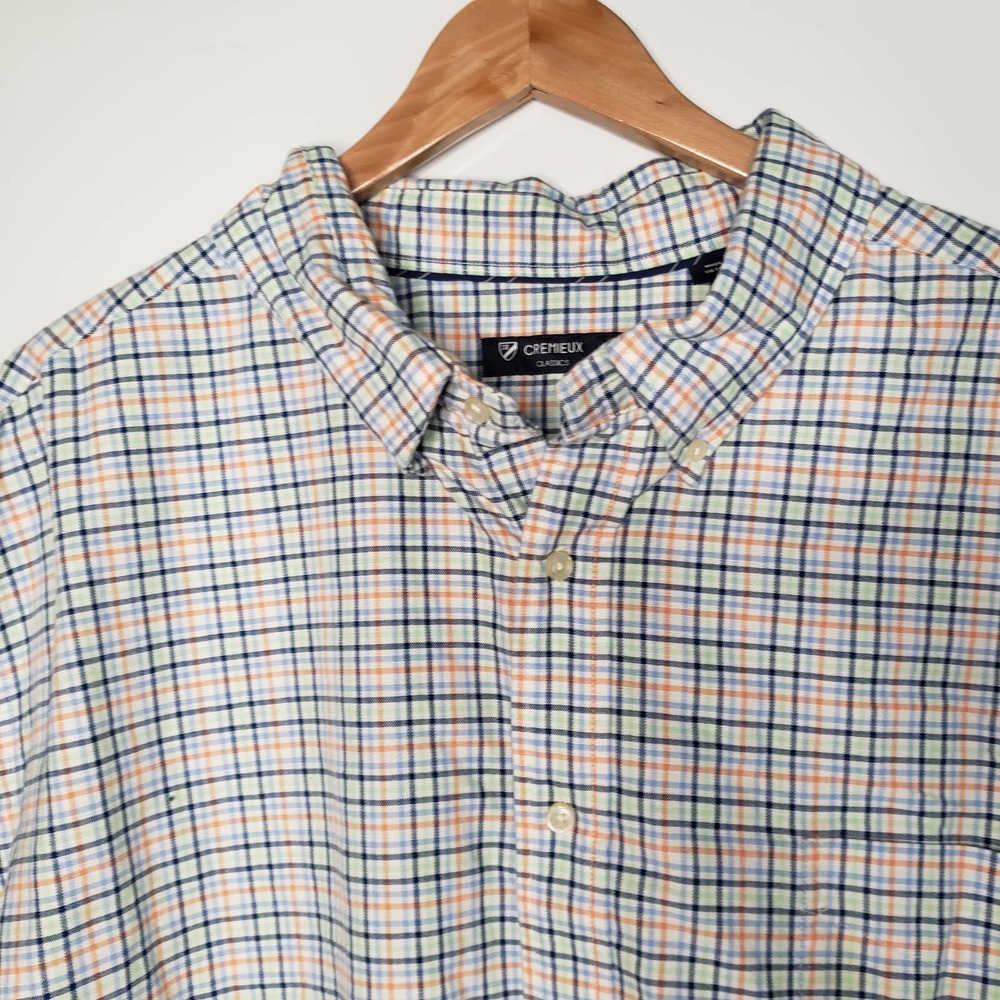 Cremieux Classics Multicolor Button Down Collared… - image 3